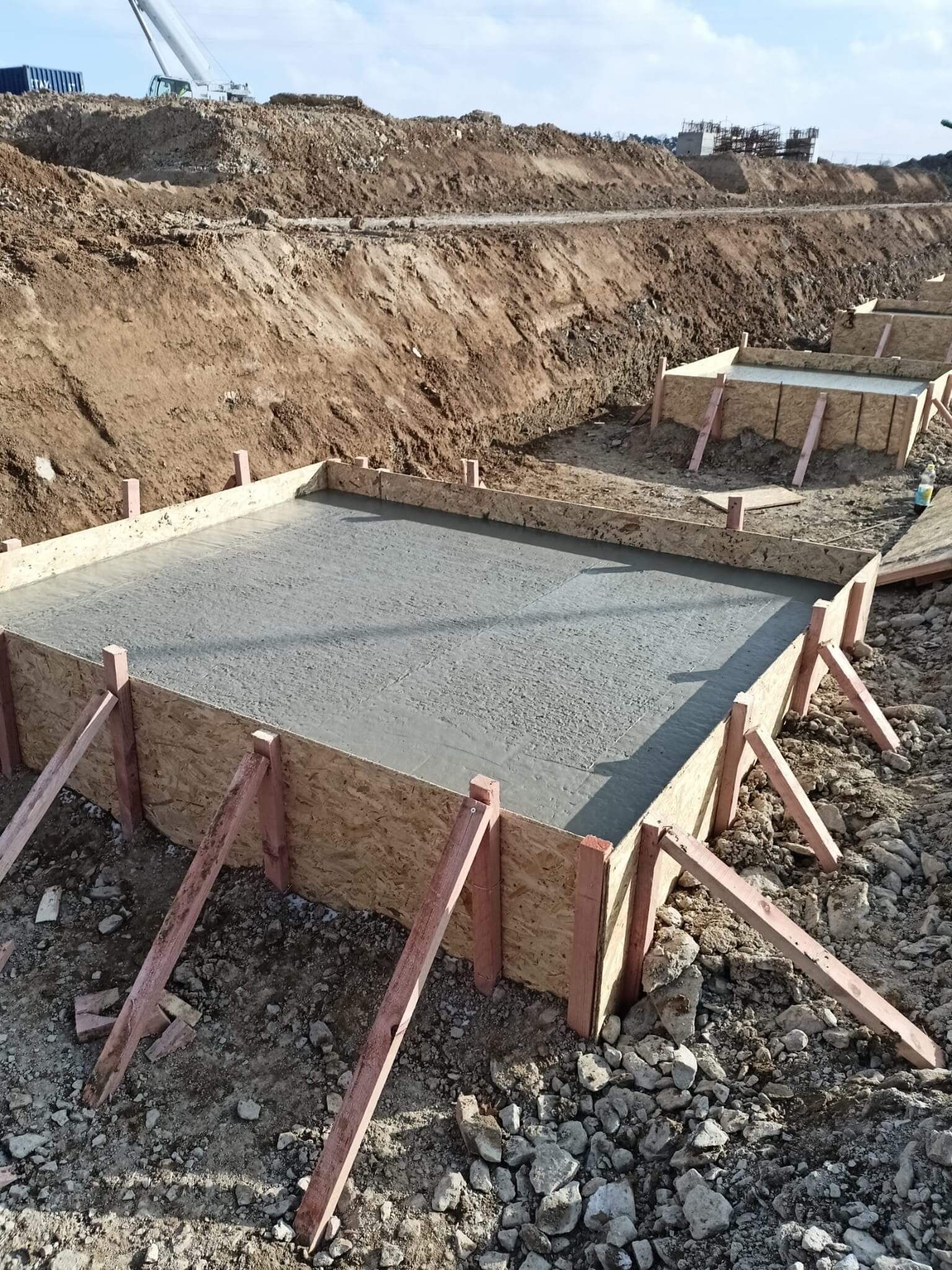 Complete foundation of the hall construction - CT Park Kvasiny undefined 4