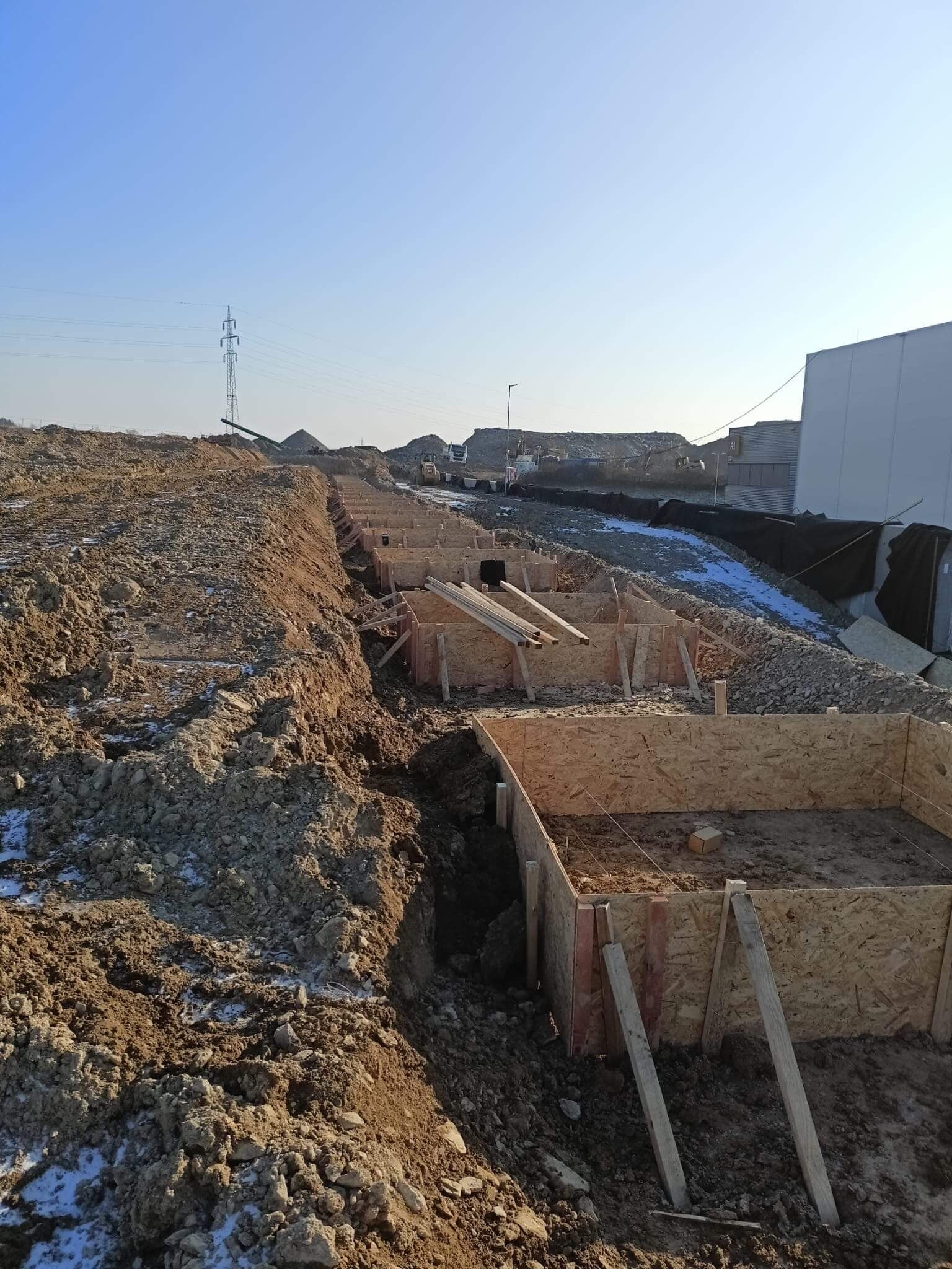 Complete foundation of the hall construction - CT Park Kvasiny undefined 9