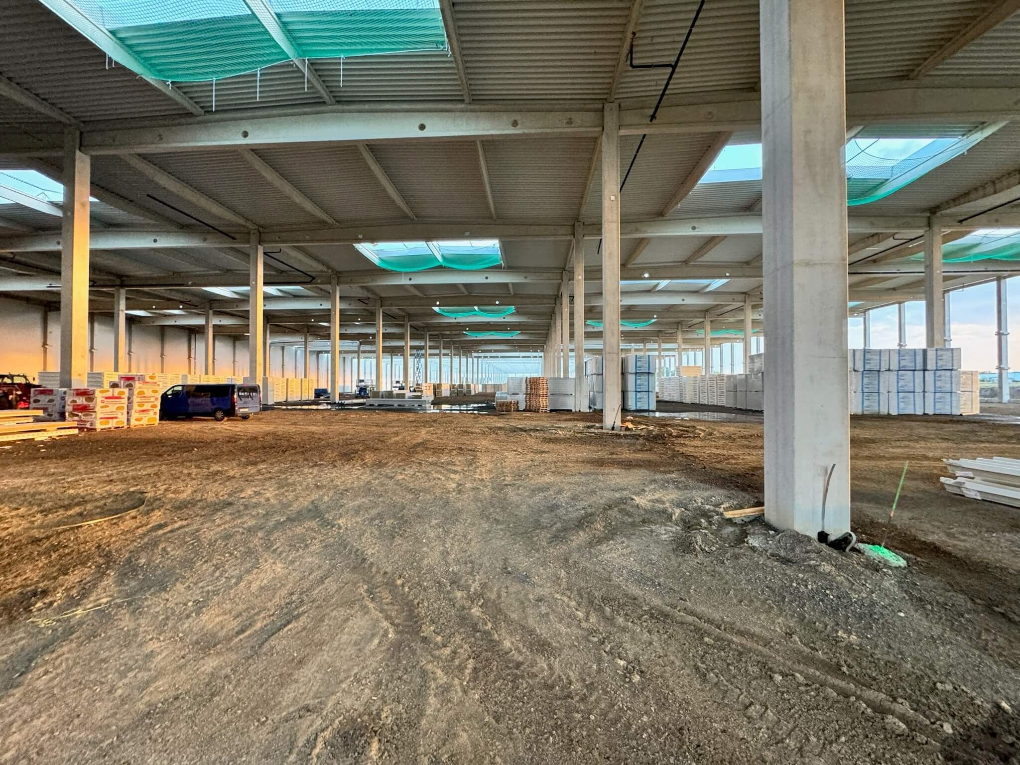 Complete foundation of the hall construction - CT Park Kvasiny undefined 0