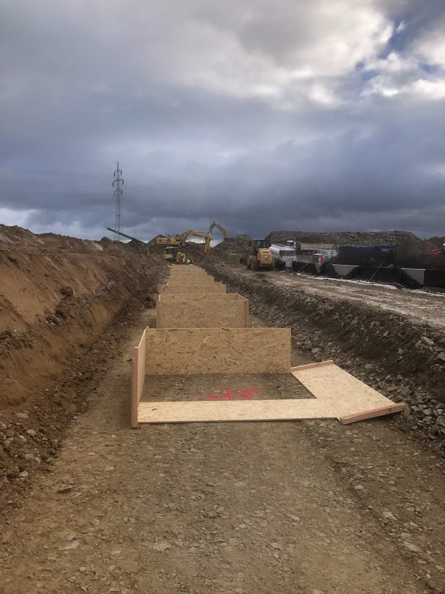 Complete foundation of the hall construction - CT Park Kvasiny undefined 1